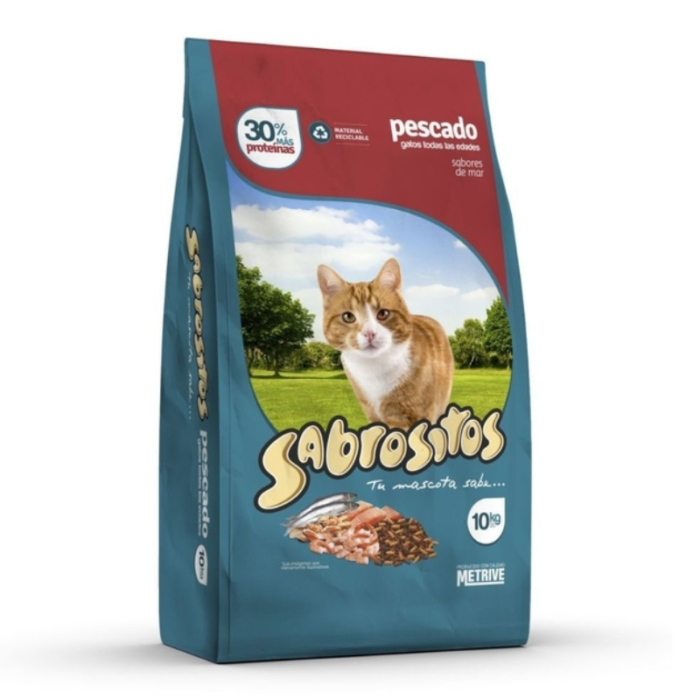 Sabrositos Gato Adulto Pescado 10kg
